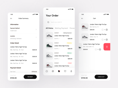 Shoesly - 品牌市场应用程序（订单）(Shoesly - Brand Marketplace App (Order))
