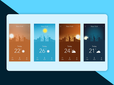 天气应用原型(Weather App Prototype)
