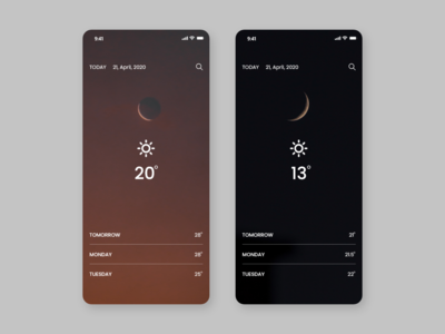 天气应用(weather app)