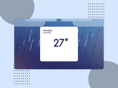 天气应用界面(Weather App UI)
