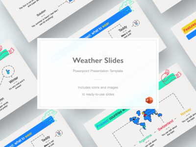 天气 - 终极演示模板(Weather - Ultimate Presentation Template)