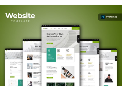 企业商务网站模板(Corporate Business Website Templates)