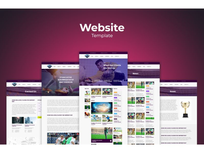 网站模板(Website Template)