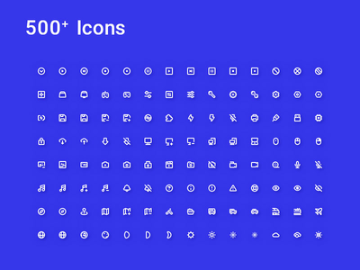 Web 和 iOS 图标集(Web and iOS iconset)