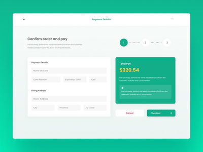 网页结账设计(Web Checkout Design)