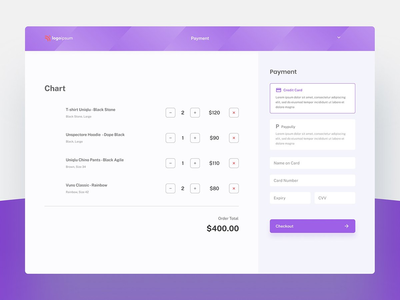 网页结账设计(Web Checkout Design)