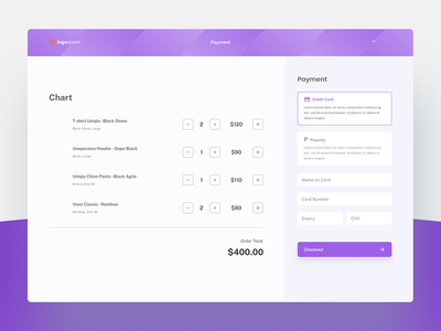 网页结账设计(Web Checkout Design)