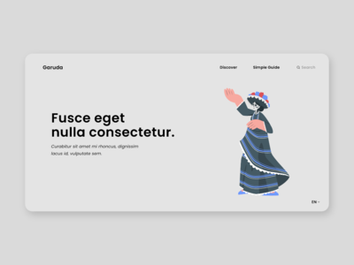 网页登陆概念(Web Landing Concept)