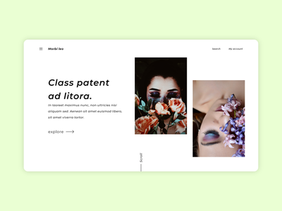 网页登陆概念(Web Landing Concept)