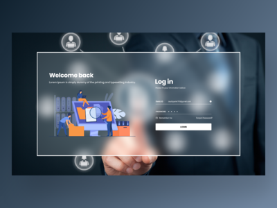 网页登录界面(Web Login UI)