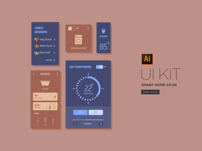 智能家居 UI 套件(Smart Home UI Kit)