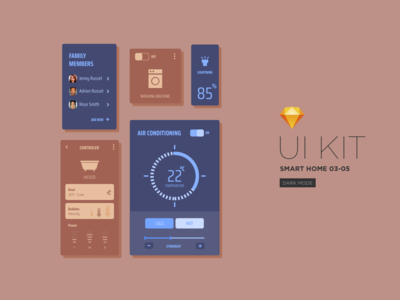 智能家居 UI 套件(Smart Home UI Kit)