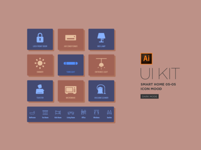 智能家居 UI 套件(Smart Home UI Kit)