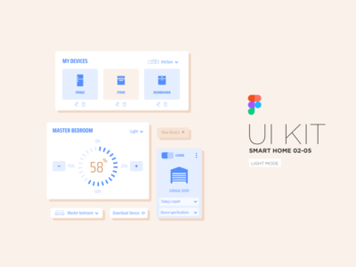 智能家居 UI 套件(Smart Home UI Kit)