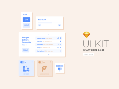 智能家居 UI 套件(Smart Home UI Kit)