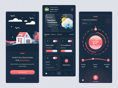智能家居 UI 套件(Smart Home Ui Kit)