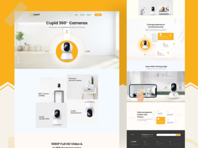 智能家居 360° 安全摄像头(Smart home 360° security camera)