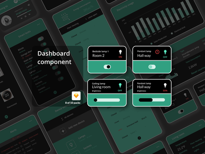 仪表板组件 - 智能家居(Dashboard Components - Smart Home)