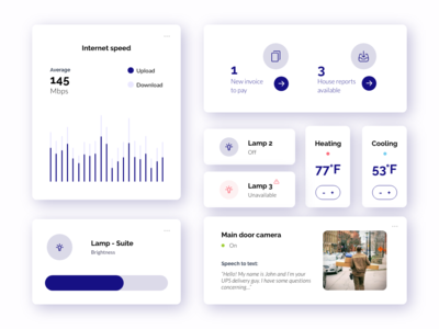 智能家居 UI 组件(Smart Home UI Components)