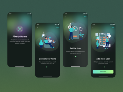 智能家居控制 ui 套件 (p1)(Smart Home Control ui kit (p1))