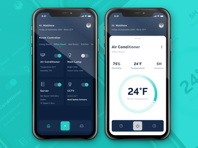 智能家居控制器应用程序设计(Smart Home Controller App Design)