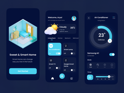 智能家居 UI 套件(Smart Home UI KIT)