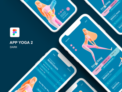 瑜伽 iOS 移动应用程序(Yoga iOS Mobile App)