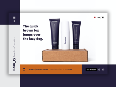 英雄标题 - 美女(Hero Header - Beauty)