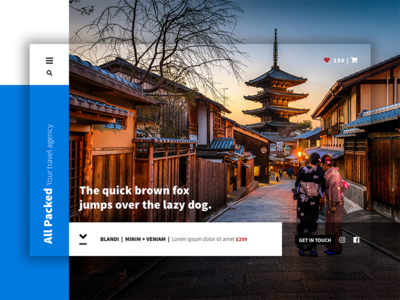 Hero Header - 您的旅行社(Hero Header - Your Travel Agency)