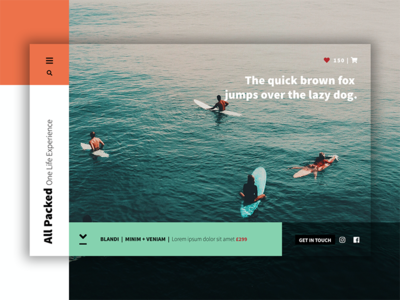 英雄标题(Hero Header)