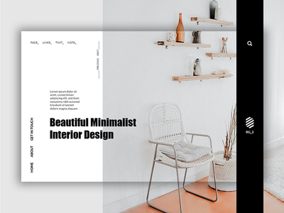 Hero Header - 室内设计(Hero Header - Interior Design)