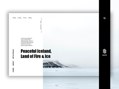 英雄标题 - 火与冰之地(Hero Header - Land of Fire & Ice)