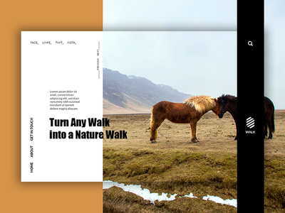 Hero Header - 自然漫步(Hero Header - Nature Walk)