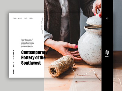 英雄标题 - 陶器(Hero Header - Pottery)