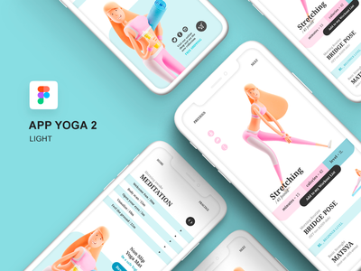 瑜伽 iOS 移动应用程序(Yoga iOS Mobile App)