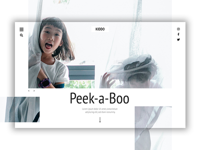 英雄标题 - Peek-a-Boo(Hero Header - Peek-a-Boo)