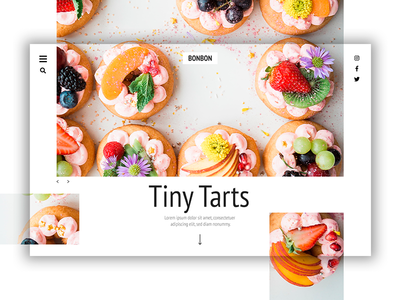 英雄标题 - 小馅饼(Hero Header - Tiny Tarts)