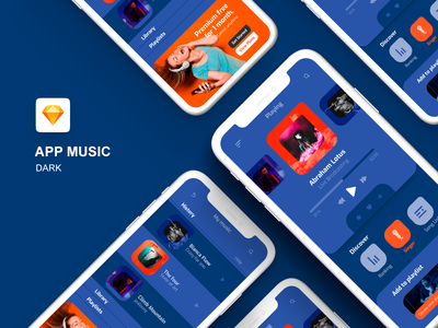 音乐 iOS 移动应用程序(Music iOS Mobile App)