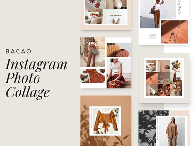 Bacao - 最小的 Instagram 故事和帖子照片拼贴(Bacao - Minimal Instagram Stories and Post Photo Collage)