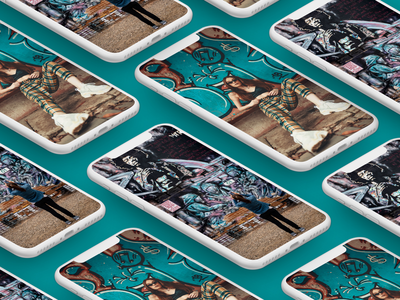 艺术背景用户界面(Art Background UI)