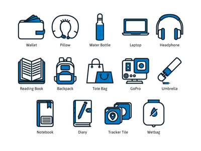 旅行者图标包(Traveler icon Pack)