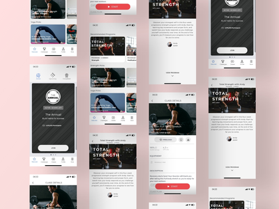 Health Builder - iOS 应用程序概念(Health Builder - iOS App Concept)