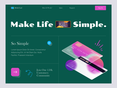 银行登陆页面(Banking Landing Page)