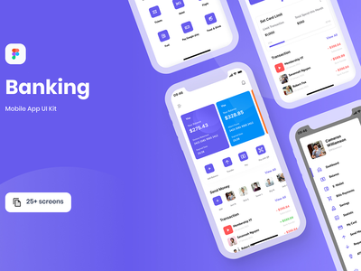 银行应用程序 UI 套件(Banking App UI Kit)