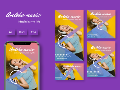 社交媒体包横幅 V.4(Social Media Pack Banners  V.4)