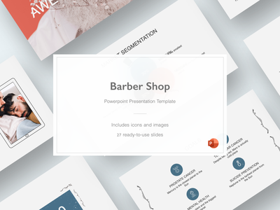 理发店 - 终极演示模板(Barber Shop - Ultimate Presentation Template)