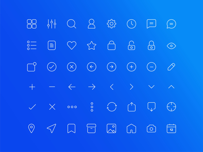 基本图标集(Basic Icons Set)