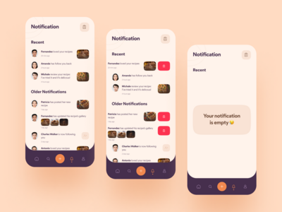 Appétit - 食物食谱应用程序 UI 套件 V21(Appétit - Food Recipes App UI Kit V21)