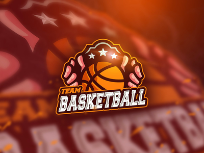篮球队 - 吉祥物和电子竞技标志(Basketball Team - Mascot & Esport Logo)