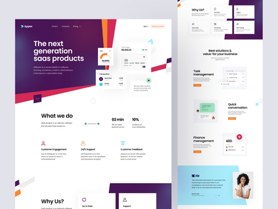 Appex-软件登陆页面(Appex-Software Landing Page)